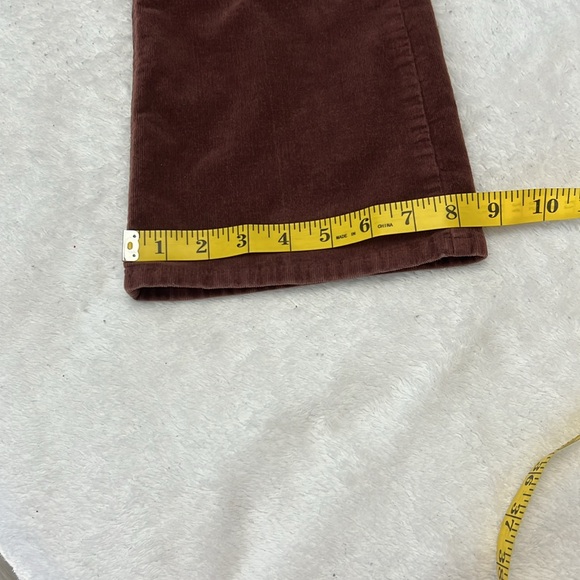 Wild Fable brown low rise flare corduroy pants size 4, preowned, - Picture 5 of 7